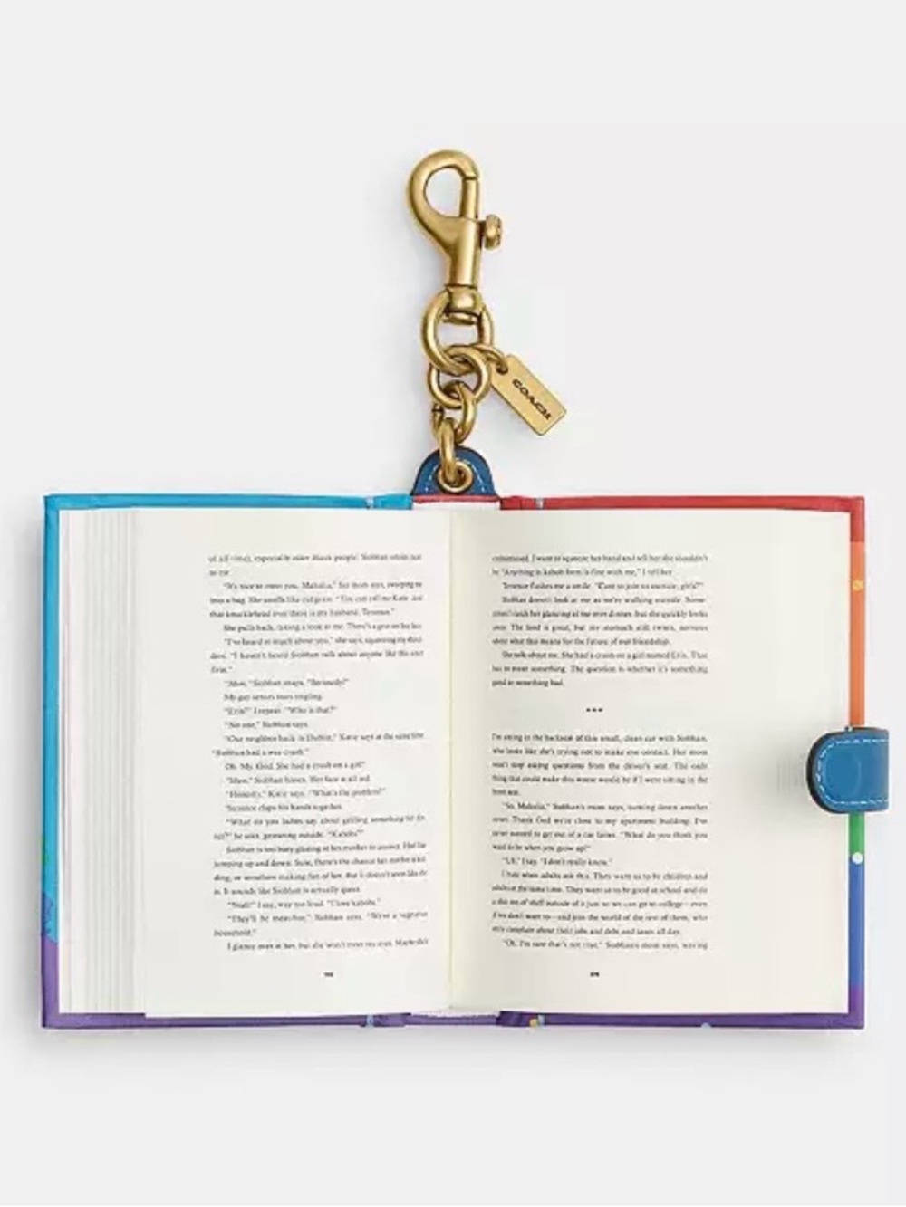 NIP COACH “Friday I’m in Love” book bag charm. (Bag /Purse Not Included) - Picture 3 of 5